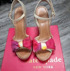 [SOLD]-Kate Spade Platform Wedge Size 8m